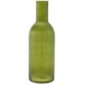 Bottle maljakko/kynttilänjalka L vihreä