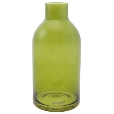 Bottle maljakko/kynttilänjalka S vihreä