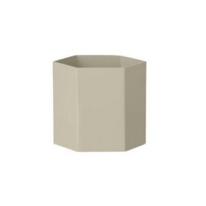 Hexagon ruukku L harmaa