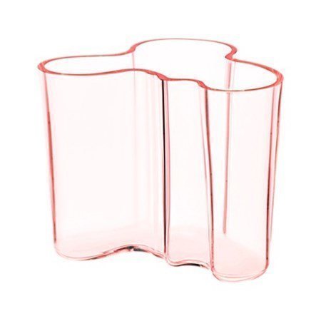 Iittala Aalto Maljakko 120 mm Lohenpunainen