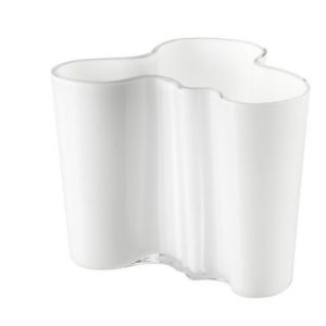 Iittala Alvar Aalto Maljakko 120 mm valkoinen