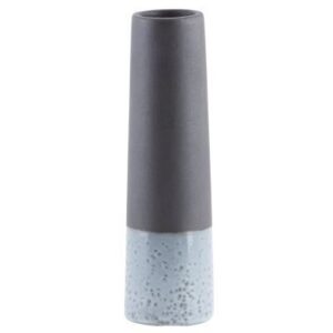 Tube vaasi XS musta/harmaa