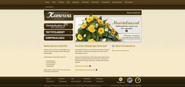 Kukkakauppa Kanerva